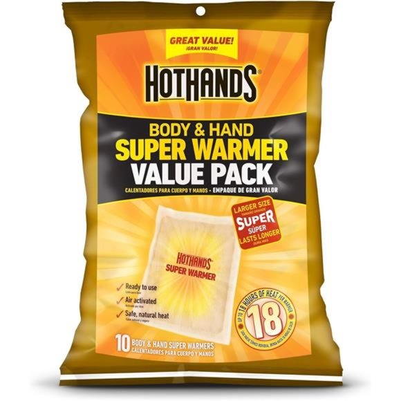 HotHands Body & Hand Super Warmers - Long Lasting Natural Odorless Air Activated - Picture 1 of 7